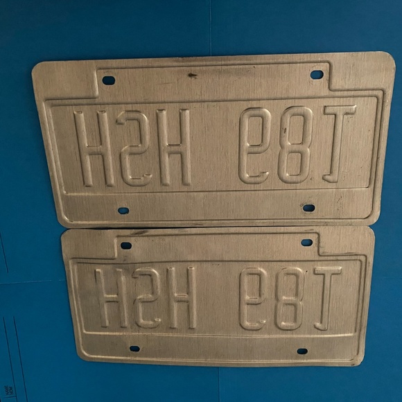 VERMONT USA GREEN MOUNTAIN LICENSE PLATE PAIR [HSH 681] HOME SWEET HOME - Picture 2 of 2